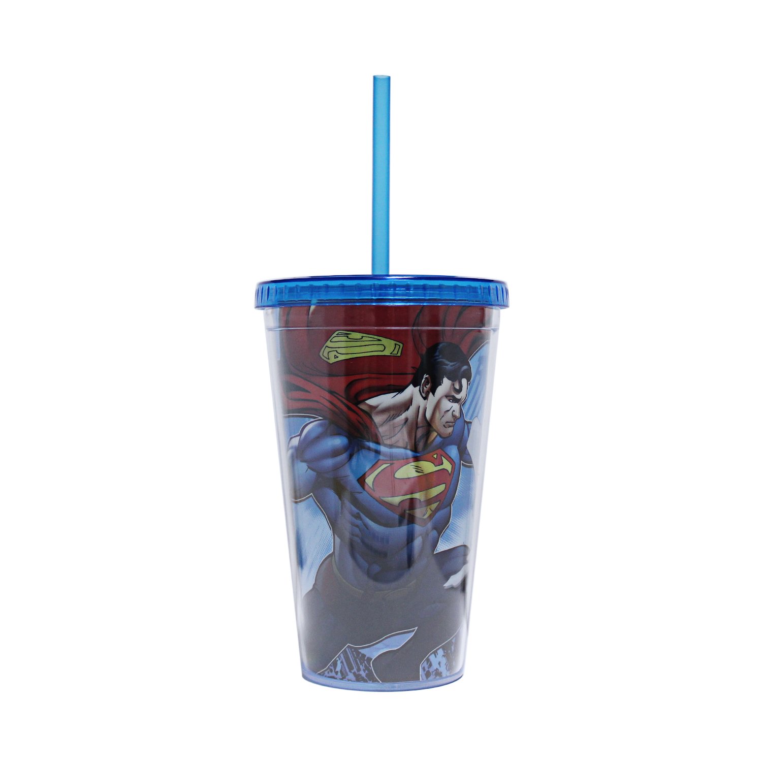 Foto 5 pulgar | Copa Fría De Plata Buffalo Dc Comics Superman Vs Lex Luthor  480 Ml - Venta Internacional.
