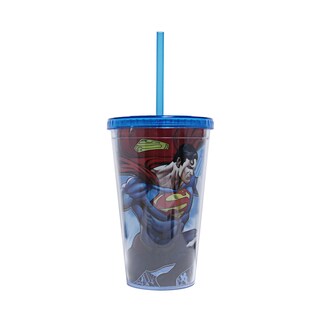 Foto 4 | Copa Fría De Plata Buffalo Dc Comics Superman Vs Lex Luthor 480 Ml - Venta Internacional.