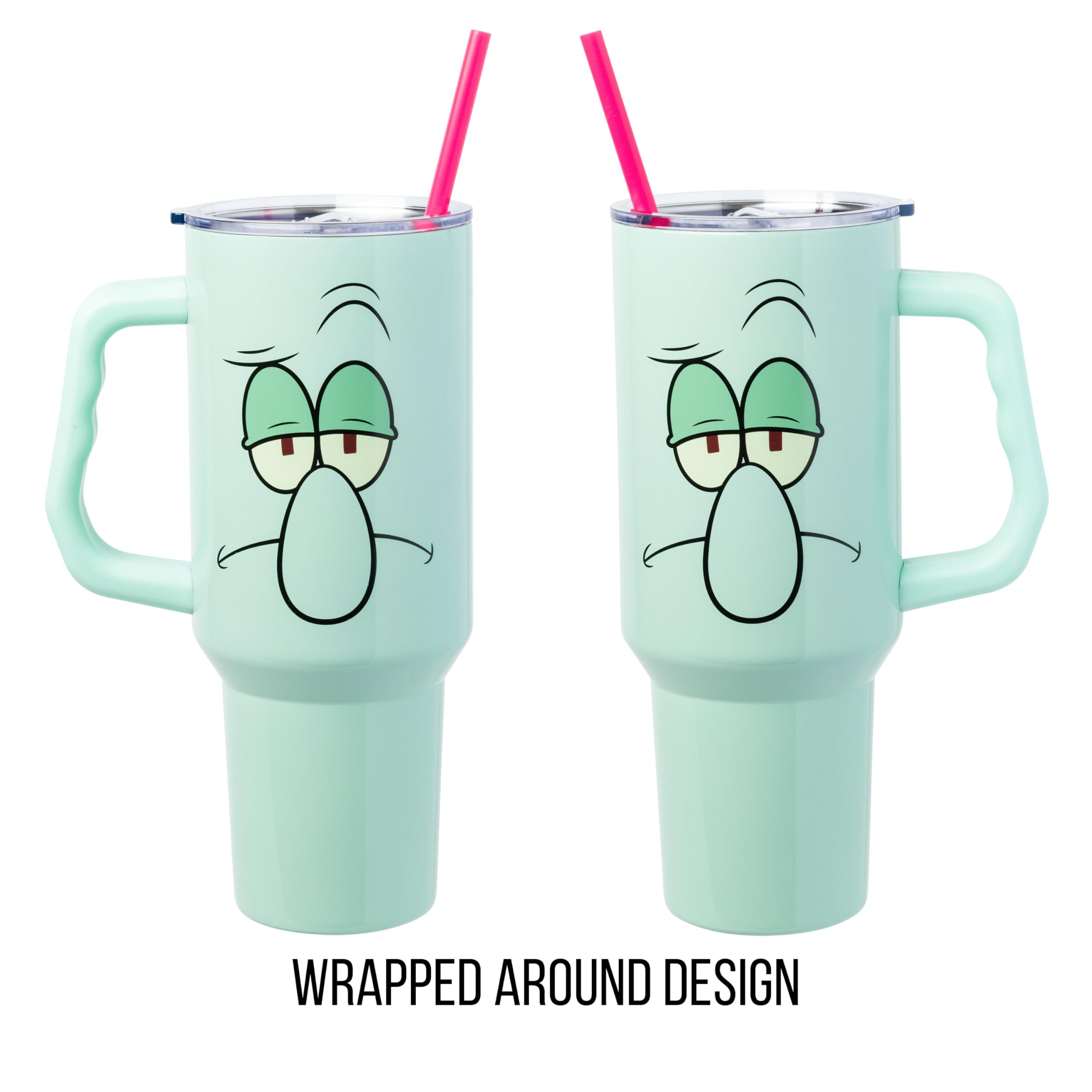 Foto 3 pulgar | Vaso Silver Buffalo Spongebob Squarepants De 1 2 L Con Asa - Venta Internacional.