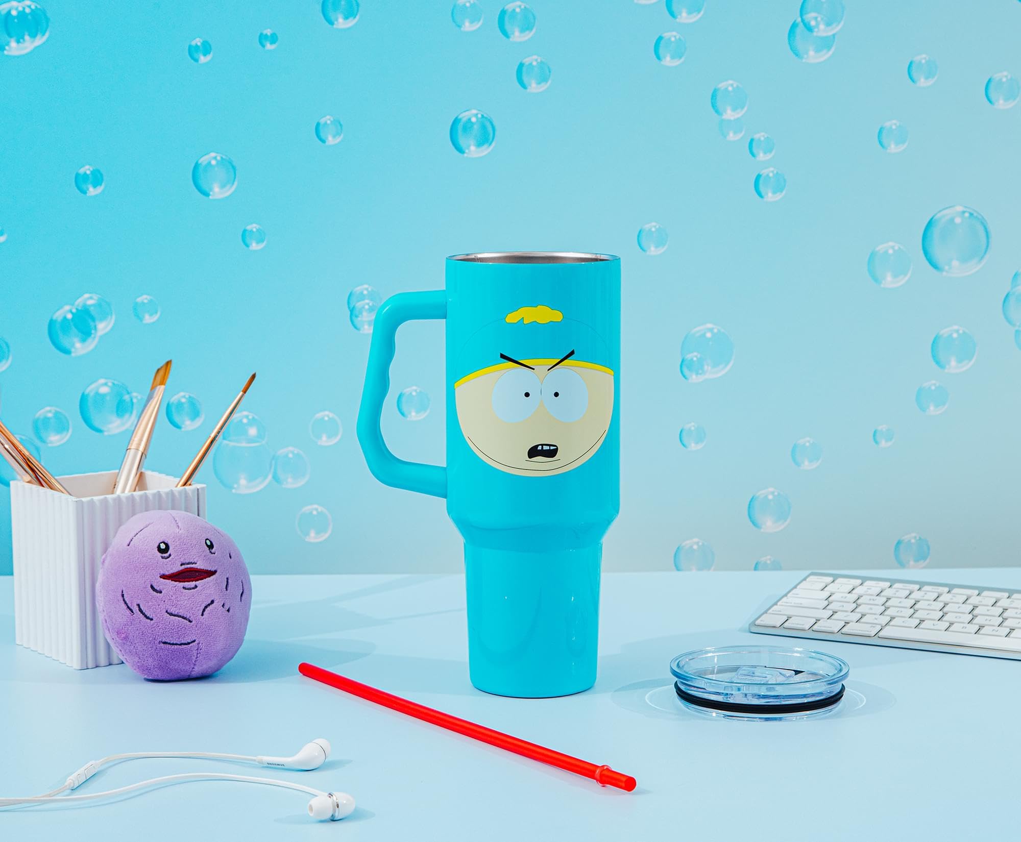 Foto 2 | Vaso Plateado Buffalo South Park De Acero Inoxidable  1 2 L - Venta Internacional.