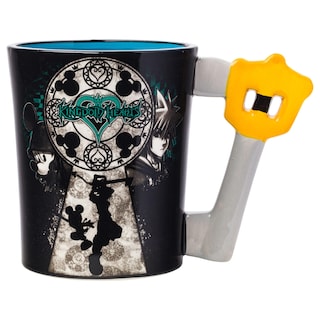 Foto 1 | Taza De Cerámica Plateada Con Diseño De Buffalo Disney Kingdom Hearts 20 Ml Diseño De Mickey - Venta Internacional.
