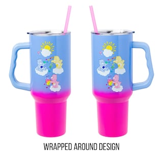 Foto 2 | Vaso De Viaje Silver Buffalo Care Bears De Acero Inoxidable De 1 2 L - Venta Internacional.