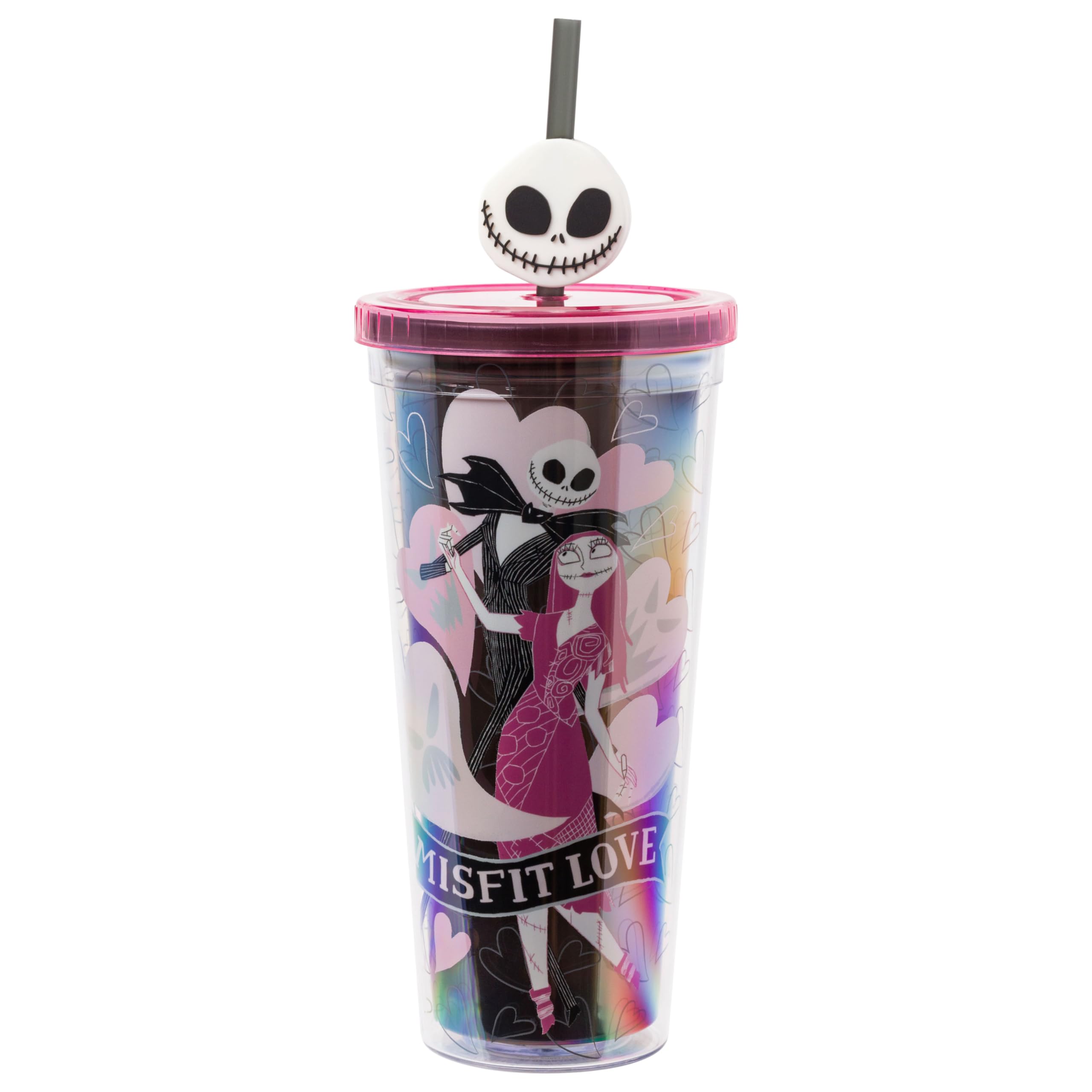 Foto 2 pulgar | Vaso Frío Plateado Buffalo Disney Nightmare Before Christmas 700 Ml - Venta Internacional.