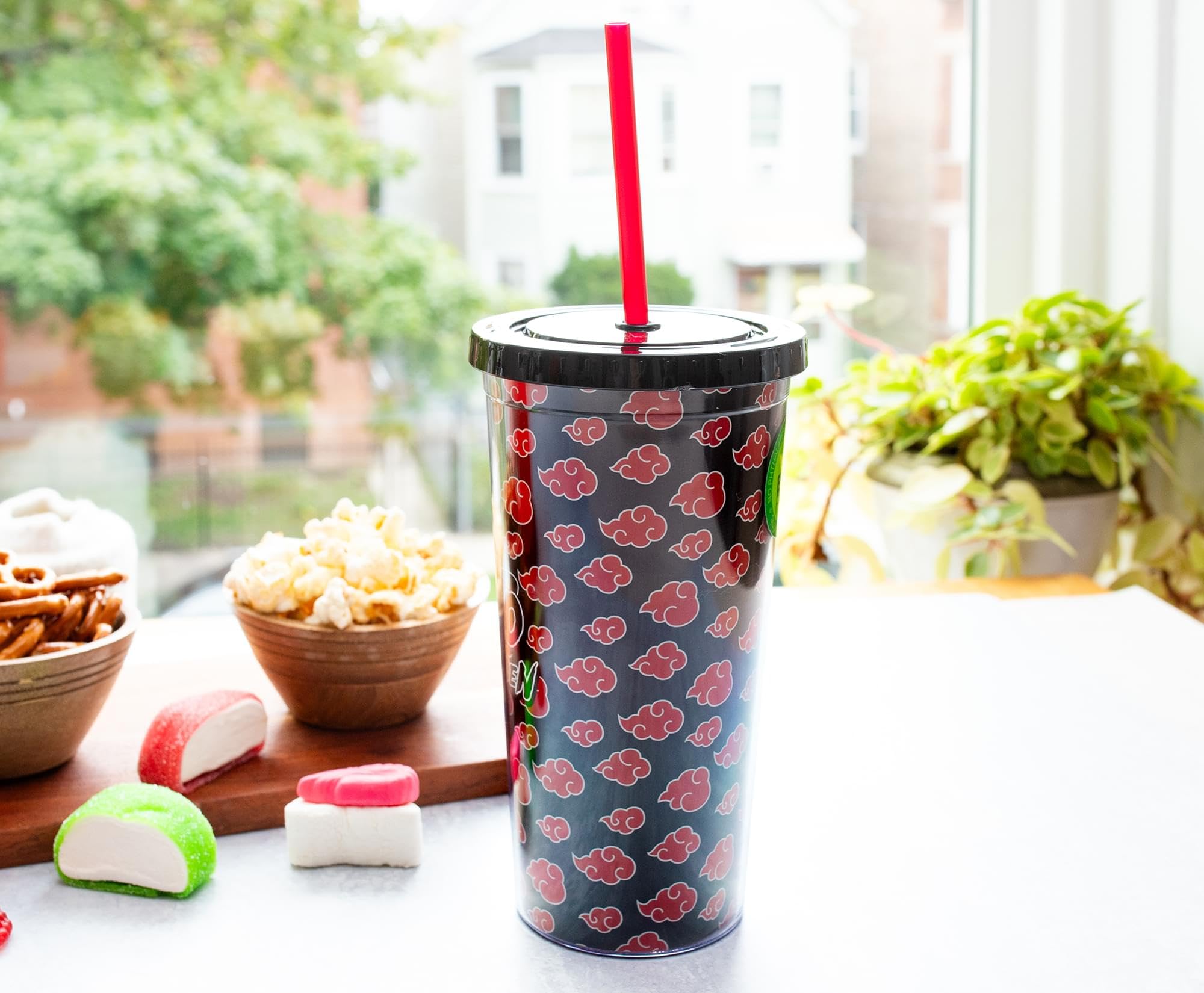 Foto 6 | Vaso Carnival Just Funky De Naruto Shippuden Akatsuki  600 Ml - Venta Internacional.