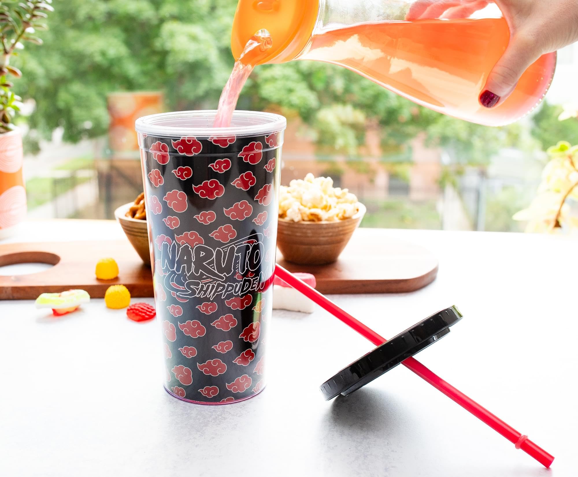 Foto 8 pulgar | Vaso Carnival Just Funky De Naruto Shippuden Akatsuki  600 Ml - Venta Internacional.