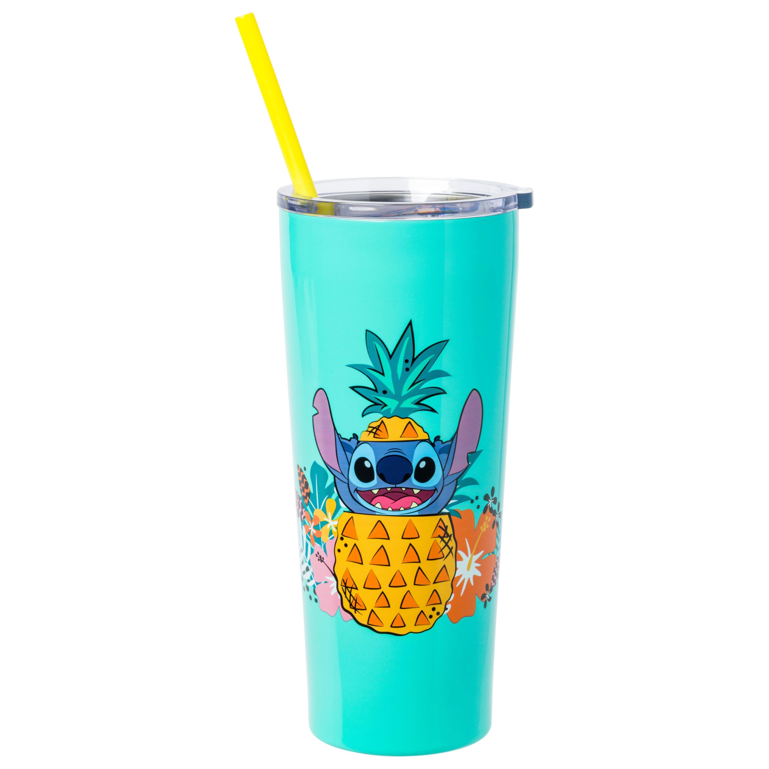 Foto 1 | Vaso Plateado Buffalo Lilo And Stitch Ohana Family 650 Ml - Venta Internacional.