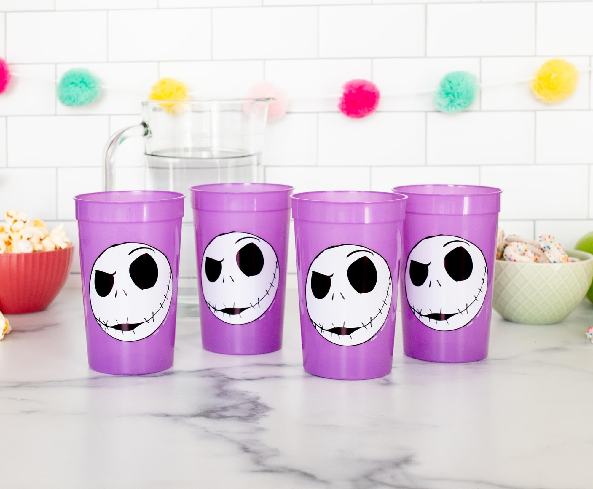 Foto 4 | Set De Tazas Silver Buffalo Disney Nightmare Before Christmas - Venta Internacional.