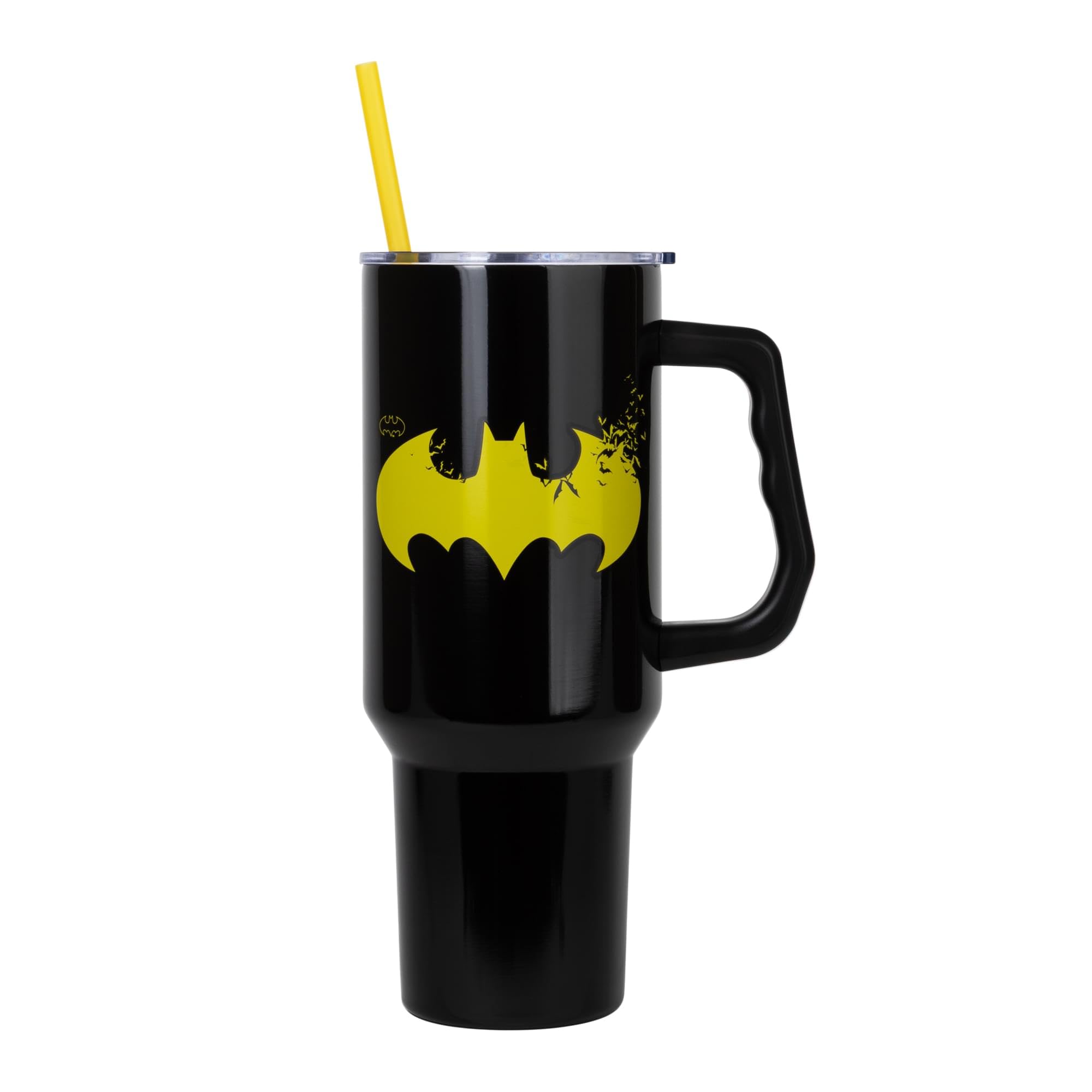 Foto 2 pulgar | Vaso Plateado Buffalo Dc Comics Batman 1 2 L De Acero Inoxidable - Venta Internacional.
