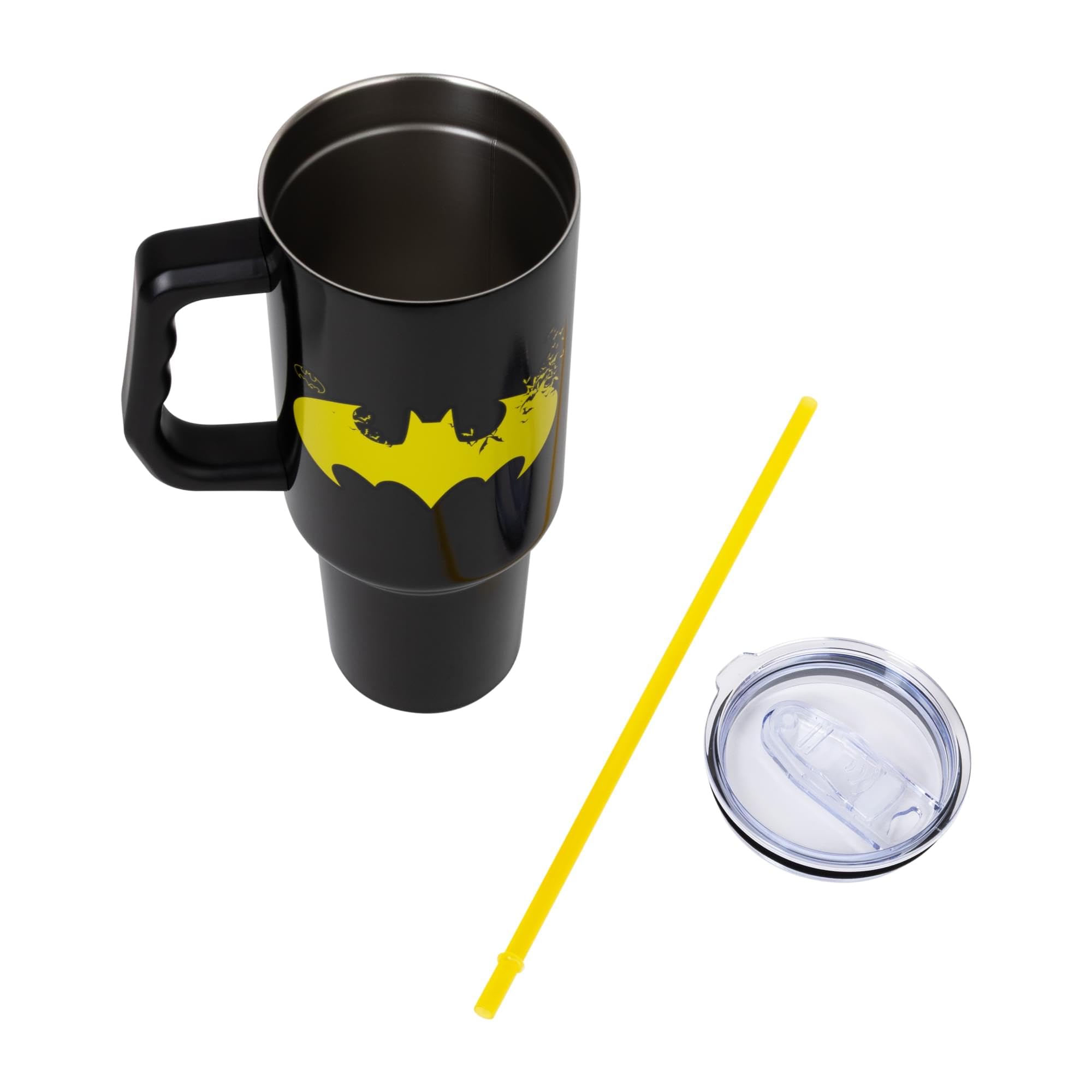 Foto 4 pulgar | Vaso Plateado Buffalo Dc Comics Batman 1 2 L De Acero Inoxidable - Venta Internacional.