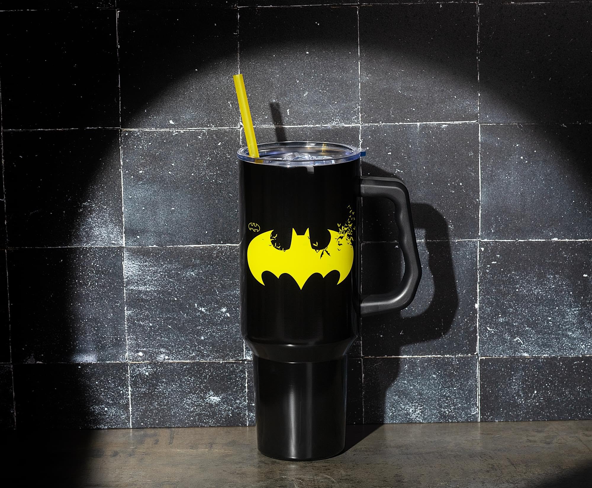 Foto 5 pulgar | Vaso Plateado Buffalo Dc Comics Batman 1 2 L De Acero Inoxidable - Venta Internacional.