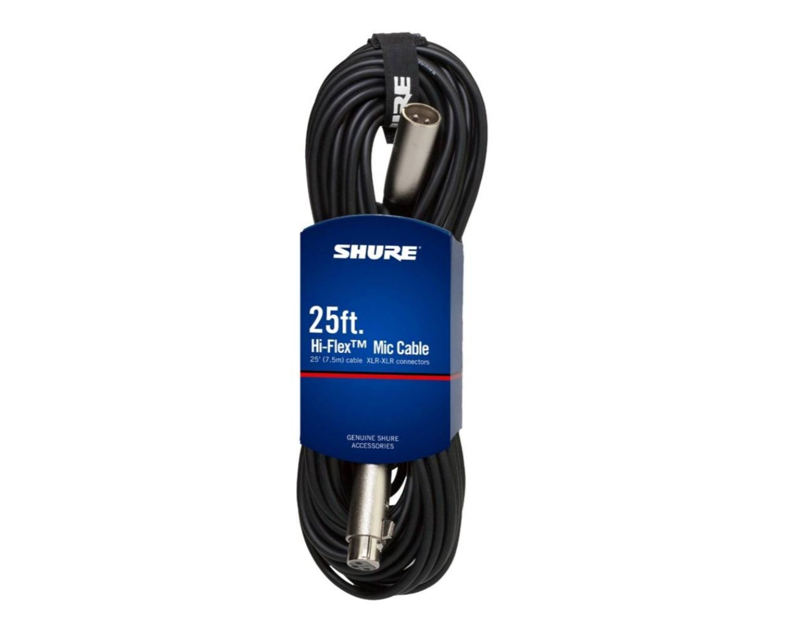 Foto 2 | Cable para Micrófono Shure C25j color Negro de 7.5 m de Longitud