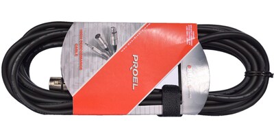 Foto 2 | Cable para Micrófono Proel BULK250LU10 Negro XLR Macho a XLR Hembra 10 m