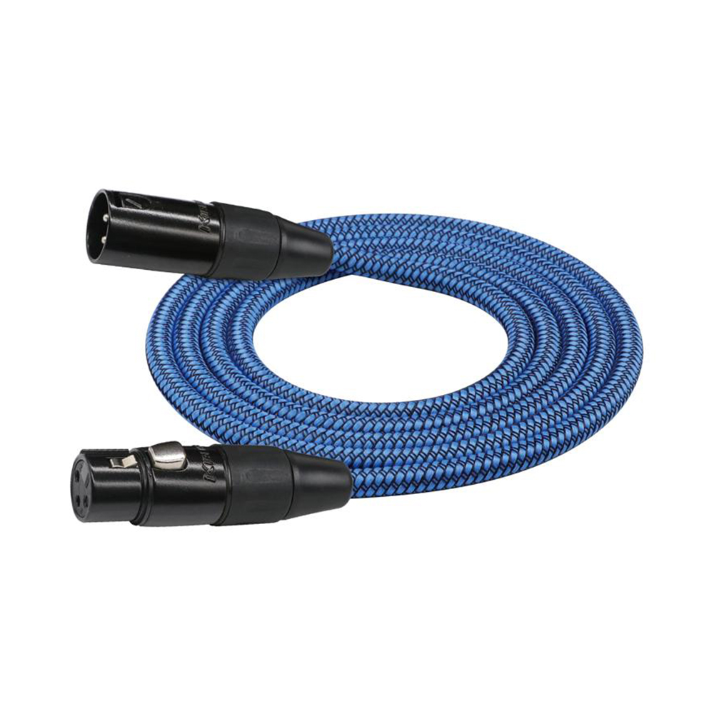 Cable Kirlin Para Micrófono 10 Mts Profesional Mwc270-pb10m Bla