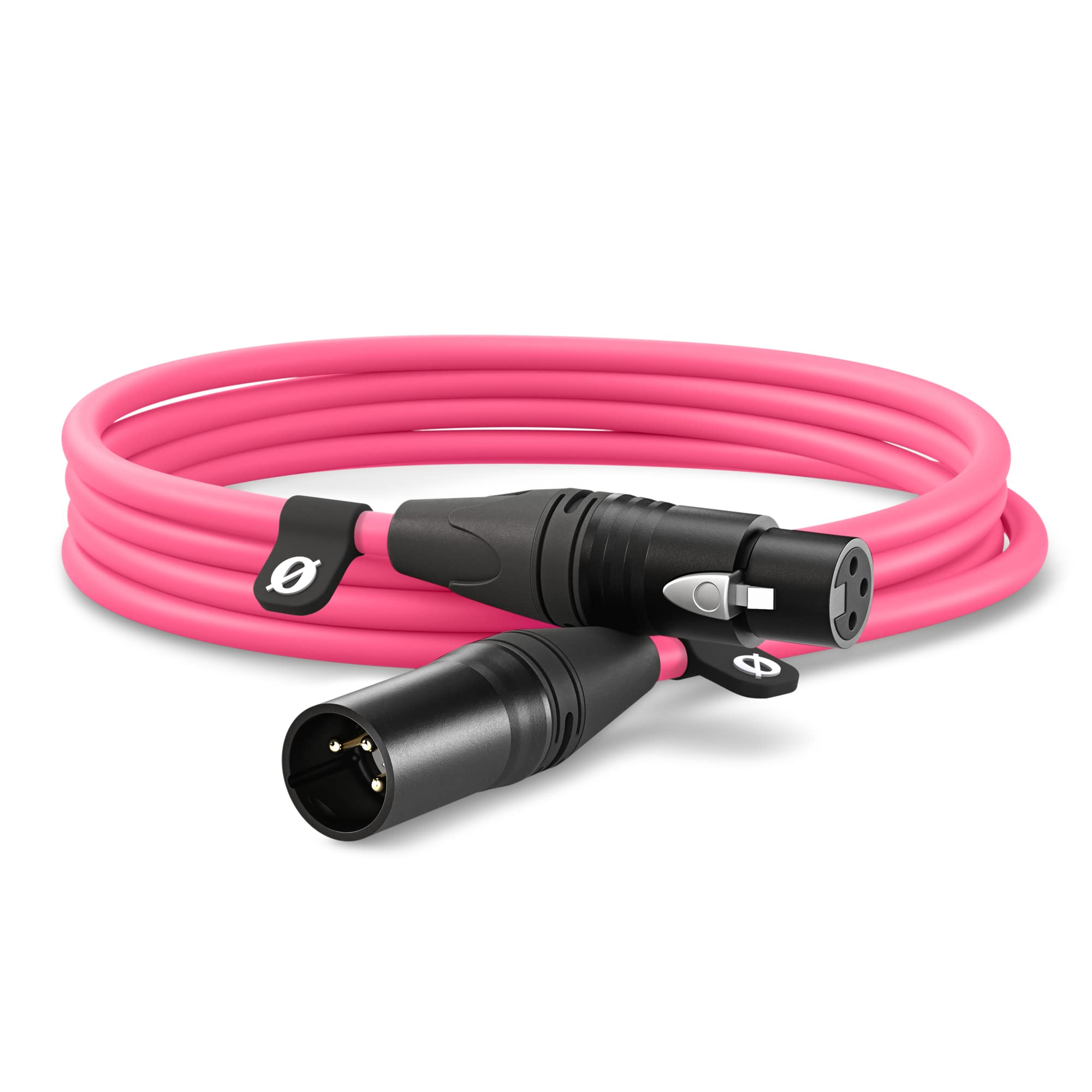 Cable Xlr Rode Xlr-3 Premium De 3 M Para Micrófonos (rosa) - Venta Internacional.