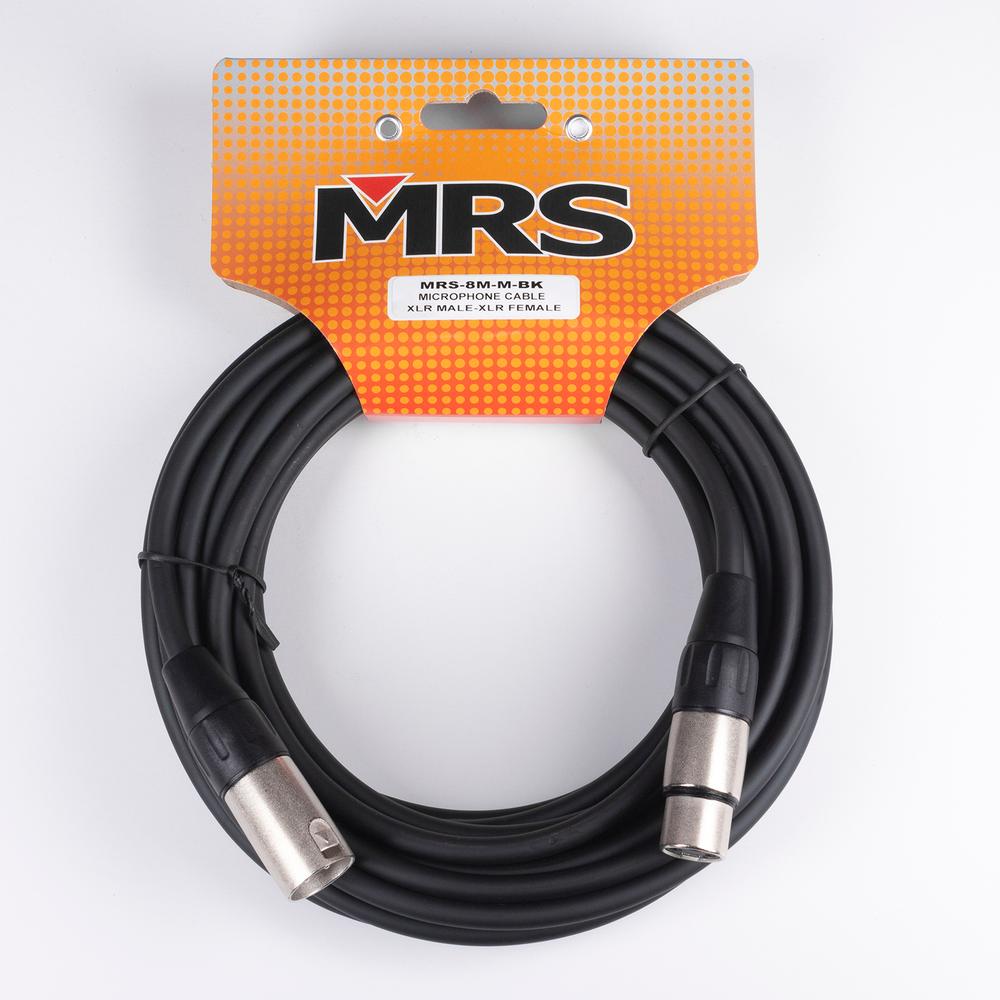 Foto 2 pulgar | Cable Para Micrófono De 8 M Morrison Mrs-8m-m-bk Color Negro Conector Xlr