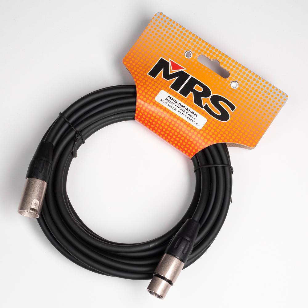 Foto 4 pulgar | Cable Para Micrófono De 8 M Morrison Mrs-8m-m-bk Color Negro Conector Xlr