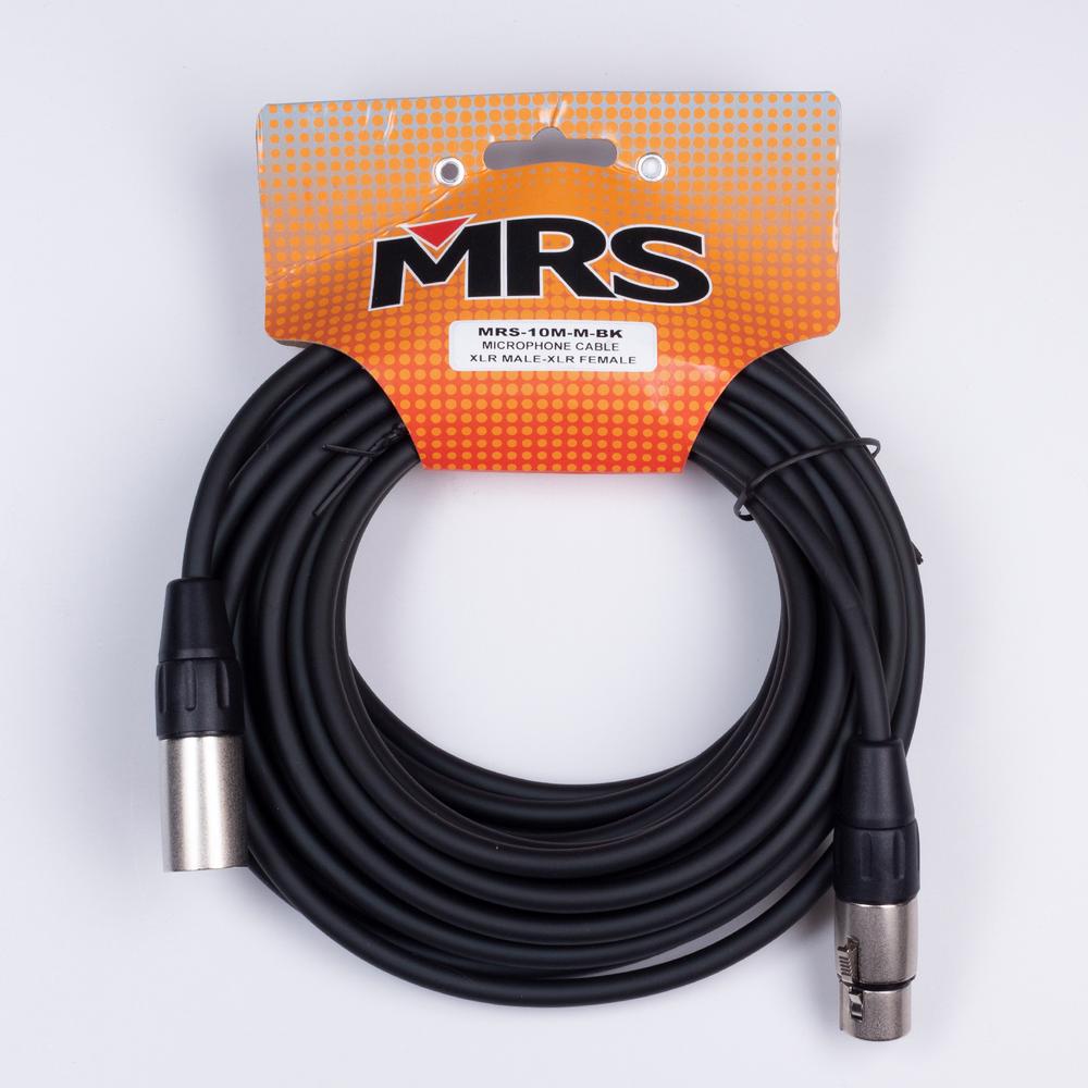 Foto 2 pulgar | Cable Para Micrófono De 10 M Morrison Mrs-10m-m-bk Color Negro Conector Xlr
