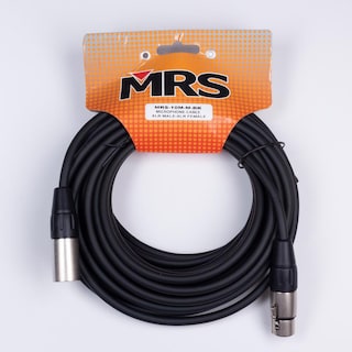 Foto 1 | Cable Para Micrófono De 10 M Morrison Mrs-10m-m-bk Color Negro Conector Xlr