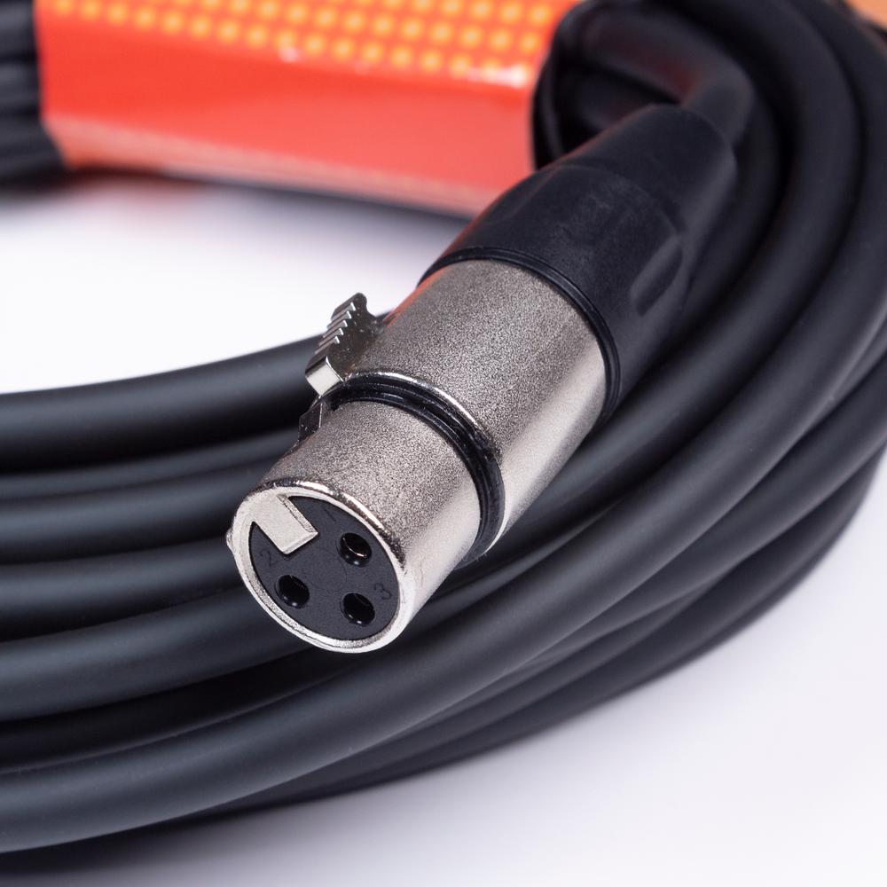 Foto 5 pulgar | Cable Para Micrófono De 10 M Morrison Mrs-10m-m-bk Color Negro Conector Xlr