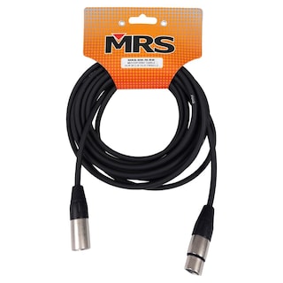Foto 1 | Cable Para Micrófono De 6 M Morrison Mrs-6m-m-bk Color Negro Conector Xlr