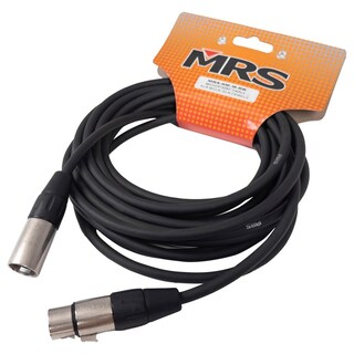 Foto 2 | Cable Para Micrófono De 6 M Morrison Mrs-6m-m-bk Color Negro Conector Xlr