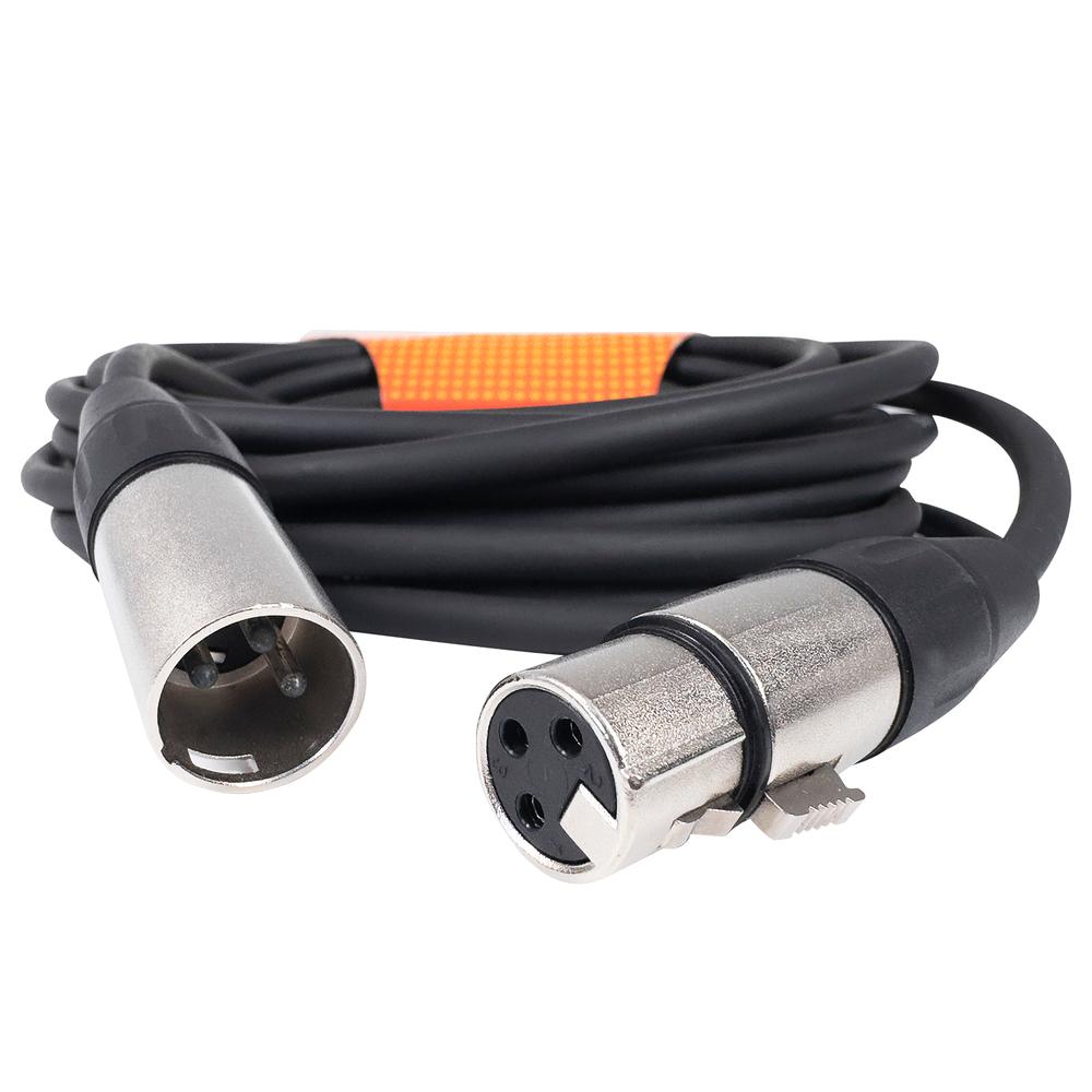 Foto 4 pulgar | Cable Para Micrófono De 6 M Morrison Mrs-6m-m-bk Color Negro Conector Xlr