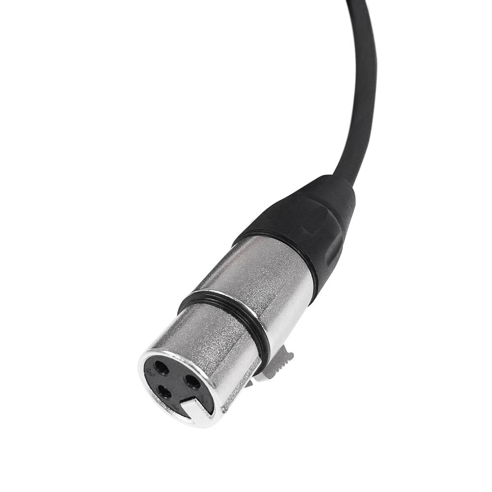 Foto 5 pulgar | Cable Para Micrófono De 6 M Morrison Mrs-6m-m-bk Color Negro Conector Xlr