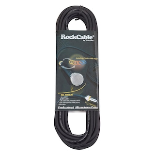 Foto 1 | Cable para Micrófono Rockcable Xlr Warwick Rcl 30360 D6 Negro de 10m