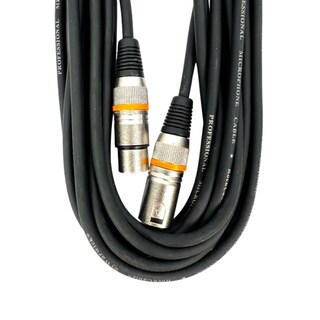 Foto 3 | Cable para Micrófono Rockcable Xlr Warwick Rcl 30360 D6 Negro de 10m