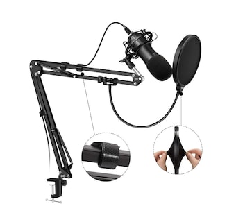 Foto 2 | Oporte Brazo Micrófono Para Tiktok Vivo Estudio Grabación Eo Safe Imports Esi-2317-1 Negro