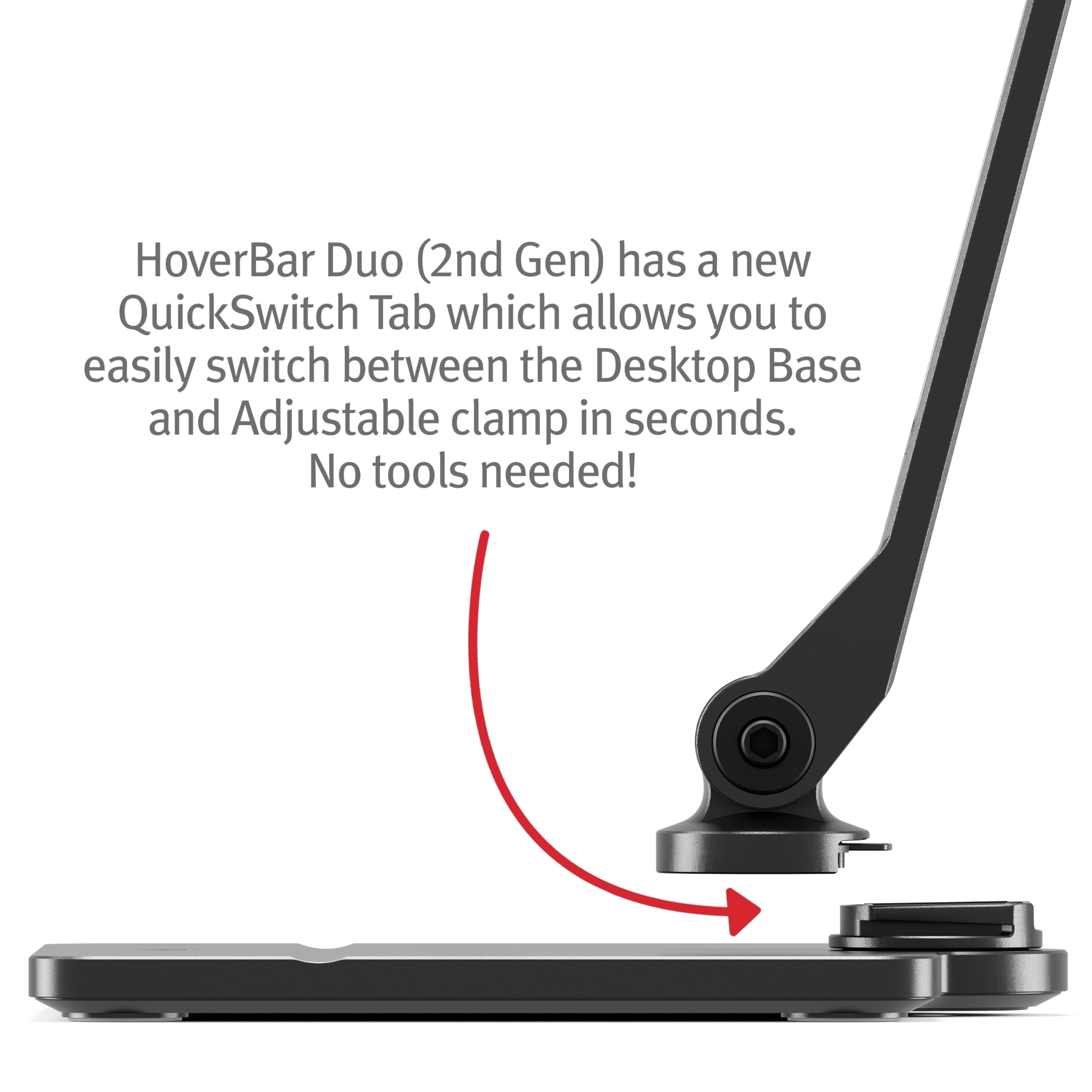 Foto 4 pulgar | Soporte Para Ipad Twelve South Hoverbar Duo (2.ª Generación), Color Negro - Venta Internacional.