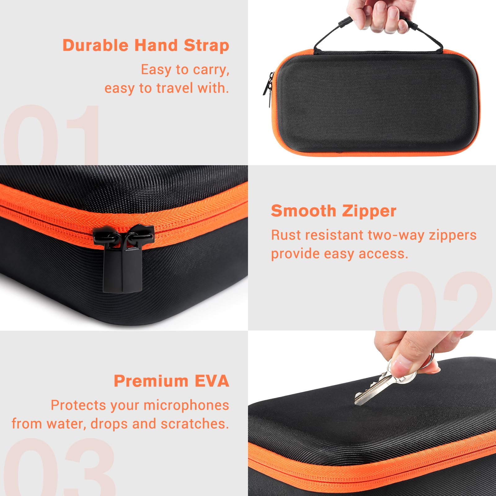 Foto 4 pulgar | Funda De Micrófono Procase Para Jbl Wireless Two Micrófonos Syst - Venta Internacional.