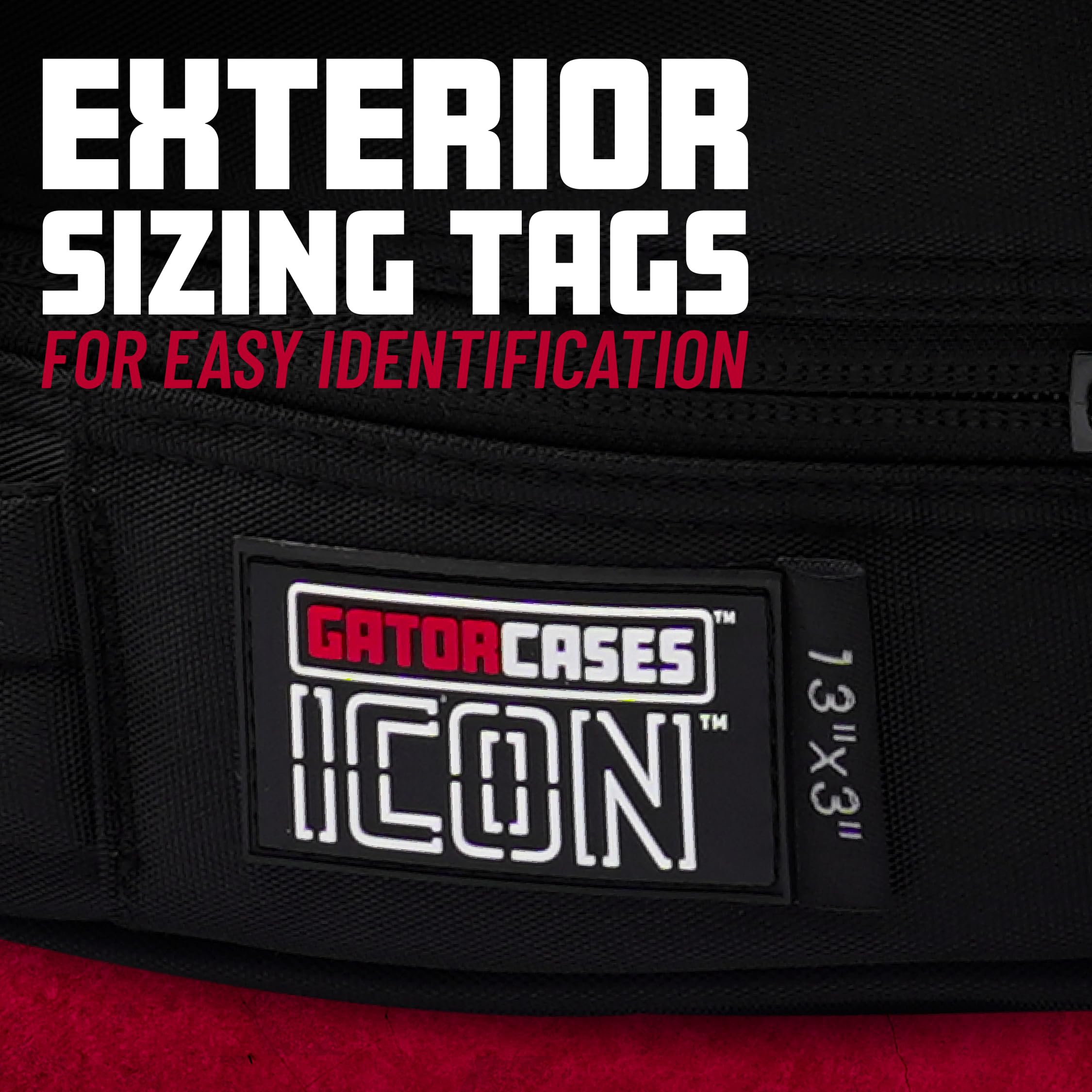 Foto 4 | Bolsa Floor Tom Gator Icon Series, 16 X 14 Pulgadas - Venta Internacional.