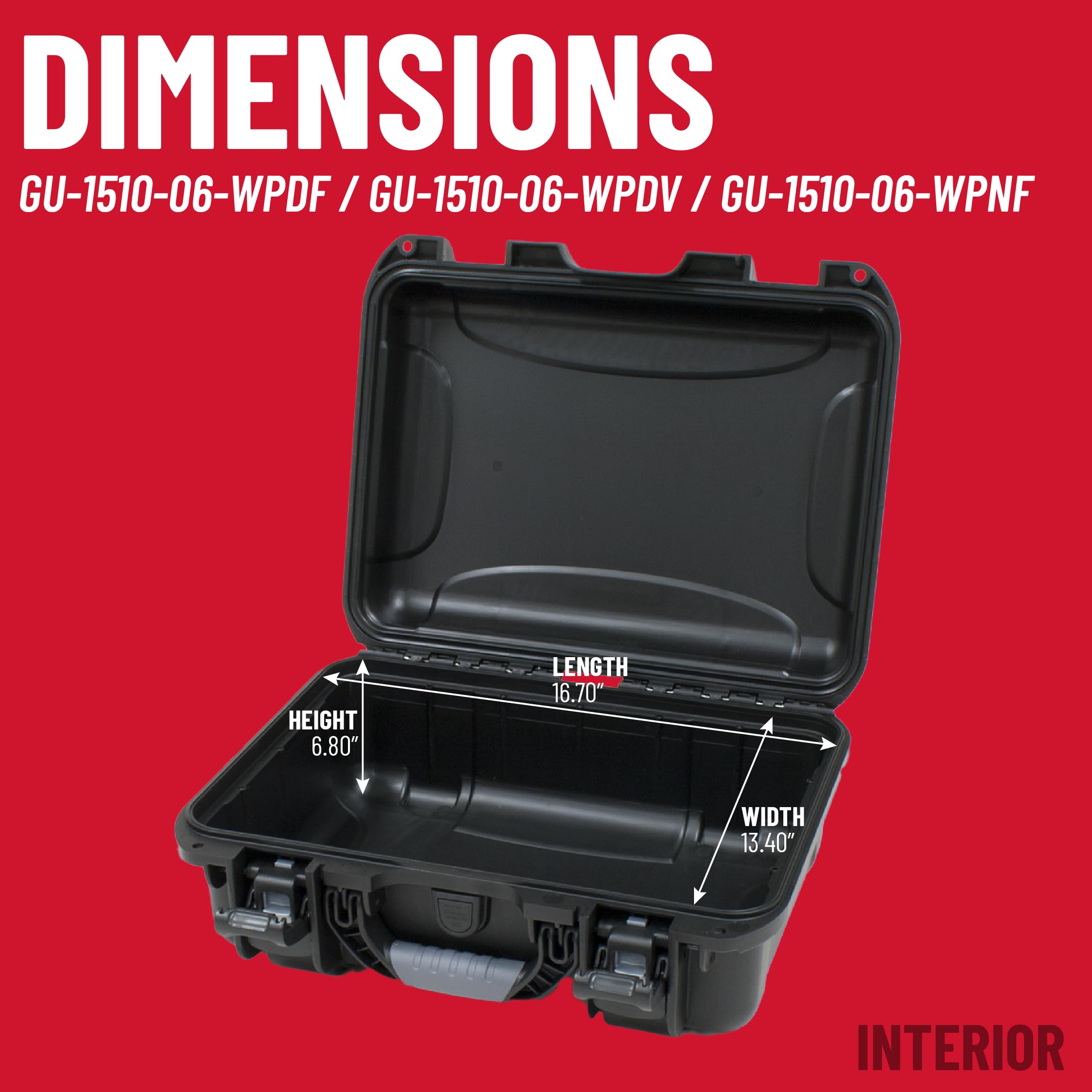 Foto 7 pulgar | Estuche Impermeable Para Utilidades/equipos Gator Cases Titan Series - Venta Internacional.
