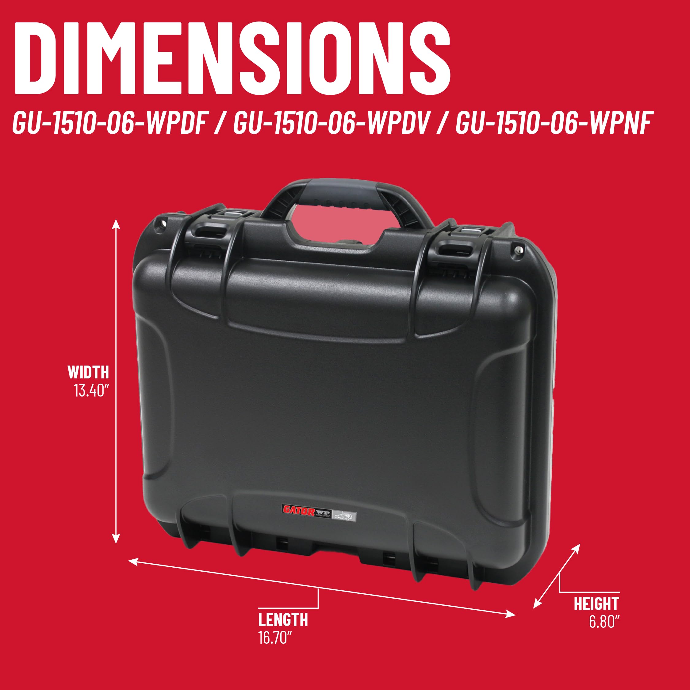 Foto 8 pulgar | Estuche Impermeable Para Utilidades/equipos Gator Cases Titan Series - Venta Internacional.