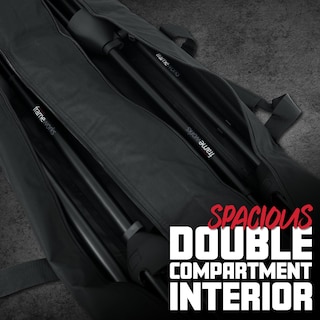 Foto 2 | Funda De Transporte Gator Con Doble Compartimento Para Altavoz Y Soporte De Micrófono - Venta Internacional.