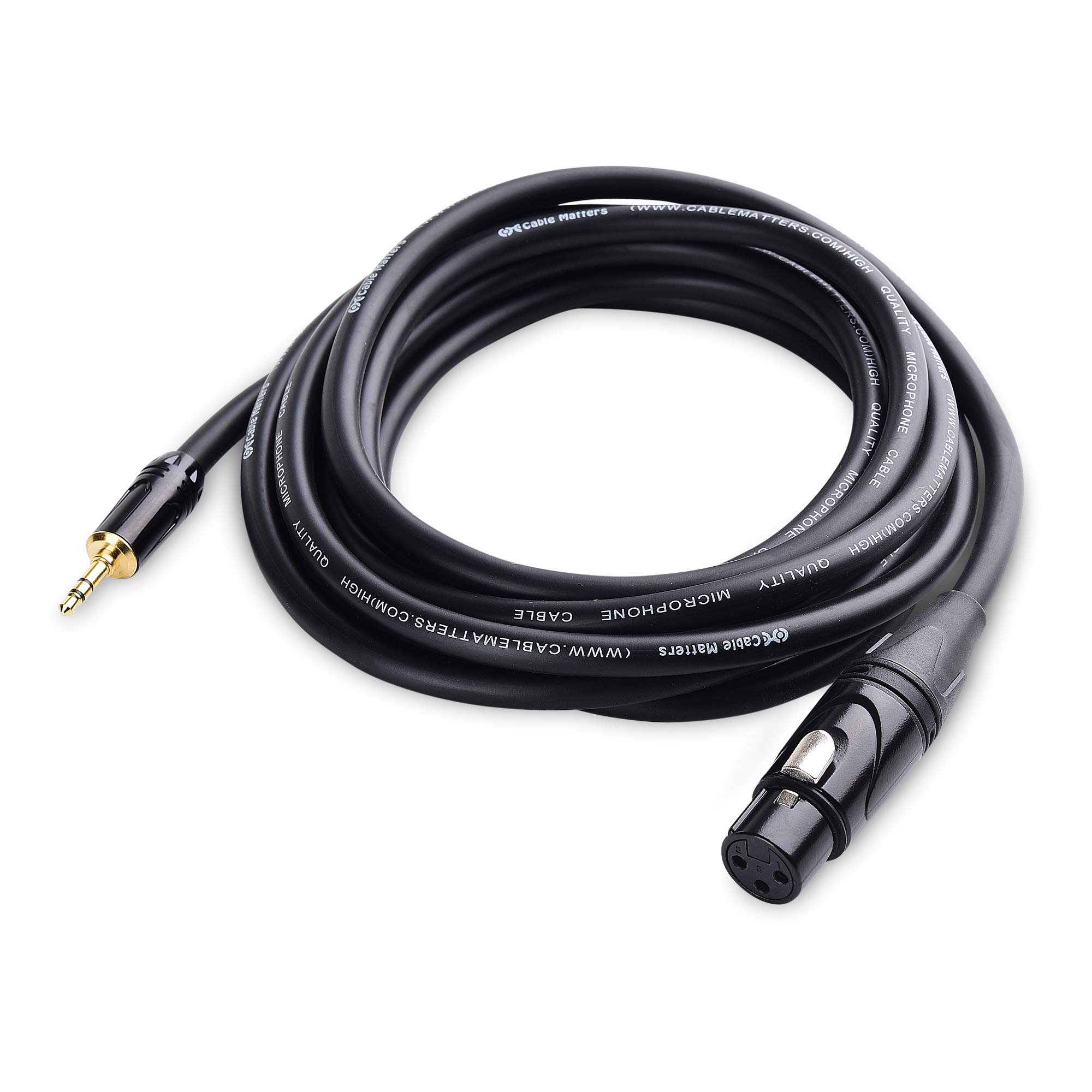 Foto 3 pulgar | Cable De 3,5 Mm A Xlr Cable Matters De 3 M Macho A Hembra - Venta Internacional.