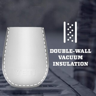Foto 3 | Vaso Yeti Azul de Acero Inoxidale de 10 Oz-Venta Internacional