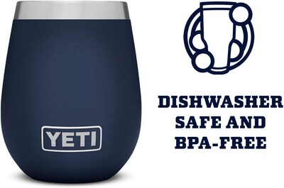 Foto 4 | Vaso Yeti Azul de Acero Inoxidale de 10 Oz-Venta Internacional
