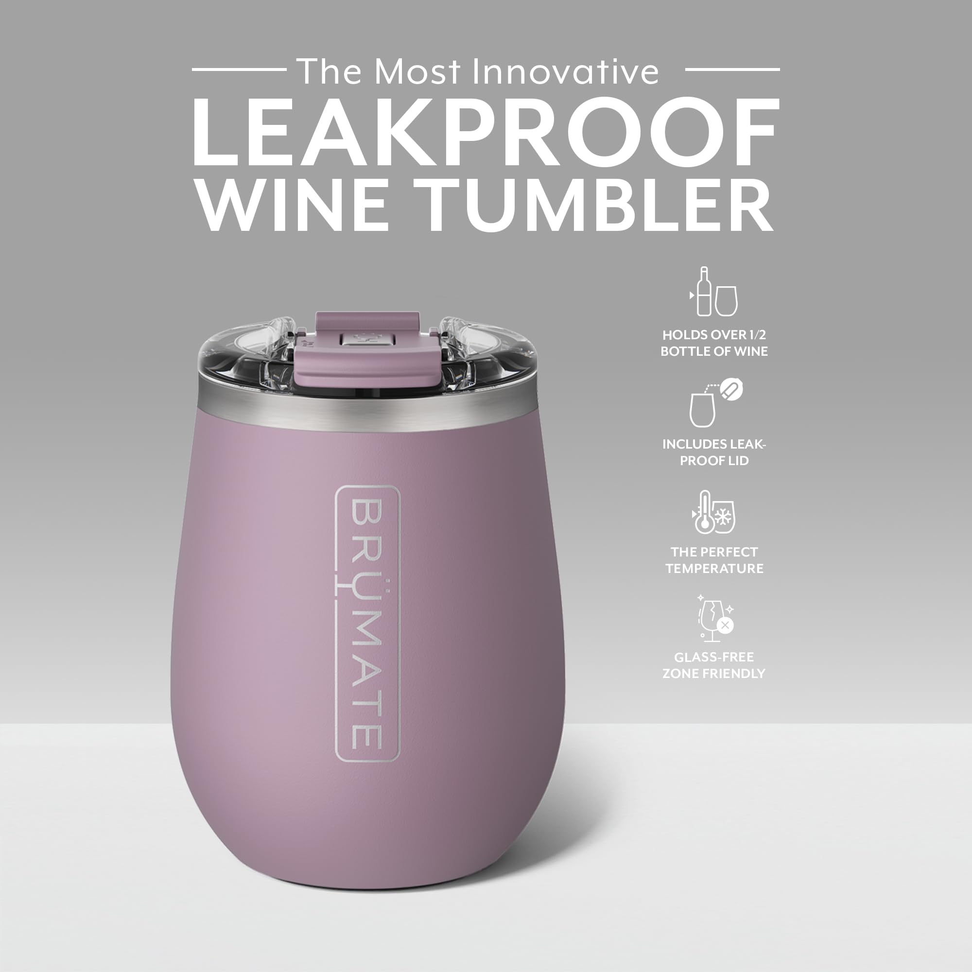 Foto 2 | Vaso De Vino Brümate Uncork'd Xl Müv 414 Ml de Acero Inoxidable - Venta Internacional