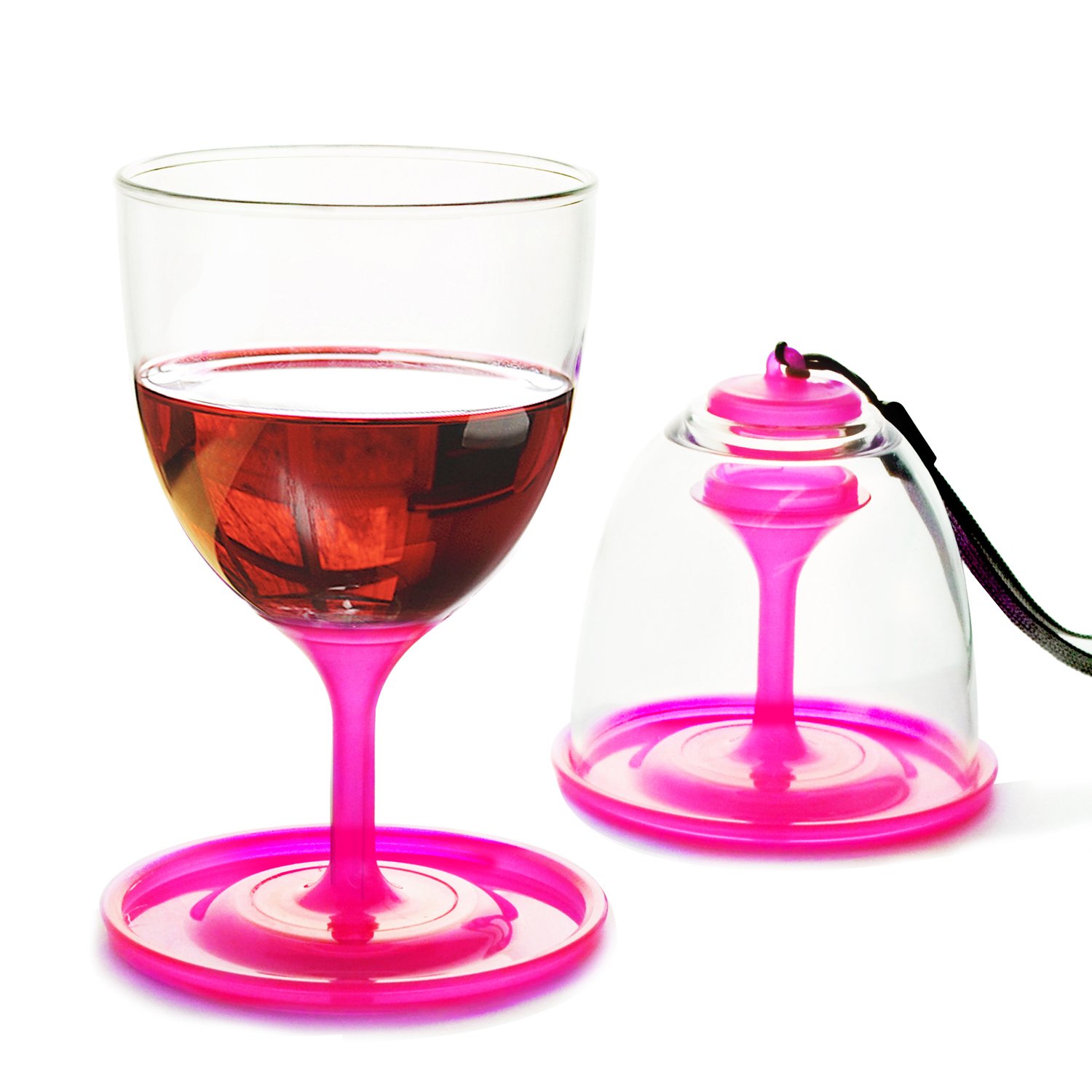 Copas De Vino Asobu Vt13-9228 Stackngo Unbreakable, 300 Ml, Juego De 2 - Venta Internacional.