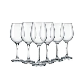 Foto 1 | Set 6 Piezas De Copas Para Vino Tinto Copón Vidrio 13 Oz 384 Ml