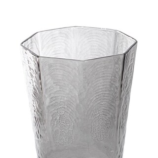 Foto 4 | Set de Copas de Vidrio Crown Baccara Nadin Gris 4 Piezas de 240 ml