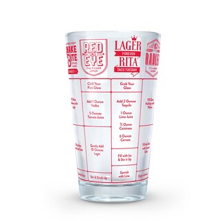 Foto 3 | Vaso Para Recetas De Cócteles, Auténtico Fred Good Measure, 473 Ml - Venta Internacional.