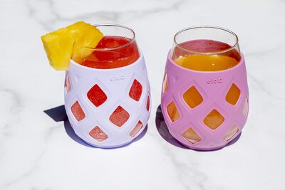 Foto 2 | Juego De Copas De Vino Ello Cru, 500 Ml, Sin Tallo Y Silicona, Paquete De 4 - Venta Internacional.