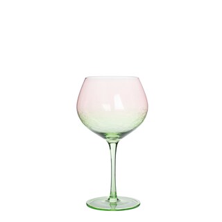 Foto 2 | Set De 4 Copas Goblet De Vino Verde/rosa