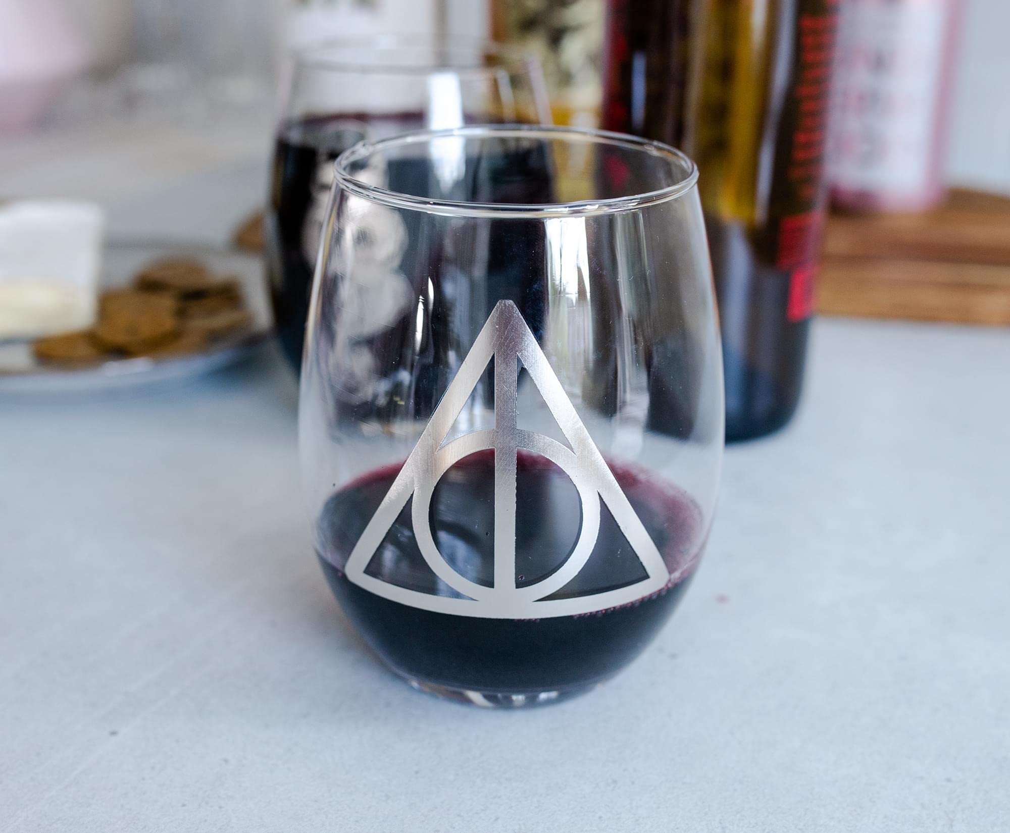 Foto 6 pulgar | Copas De Vino Plateadas Con Iconos De Harry Potter De Buffalo, 600 Ml, Paquete De 2 - Venta Internacional.