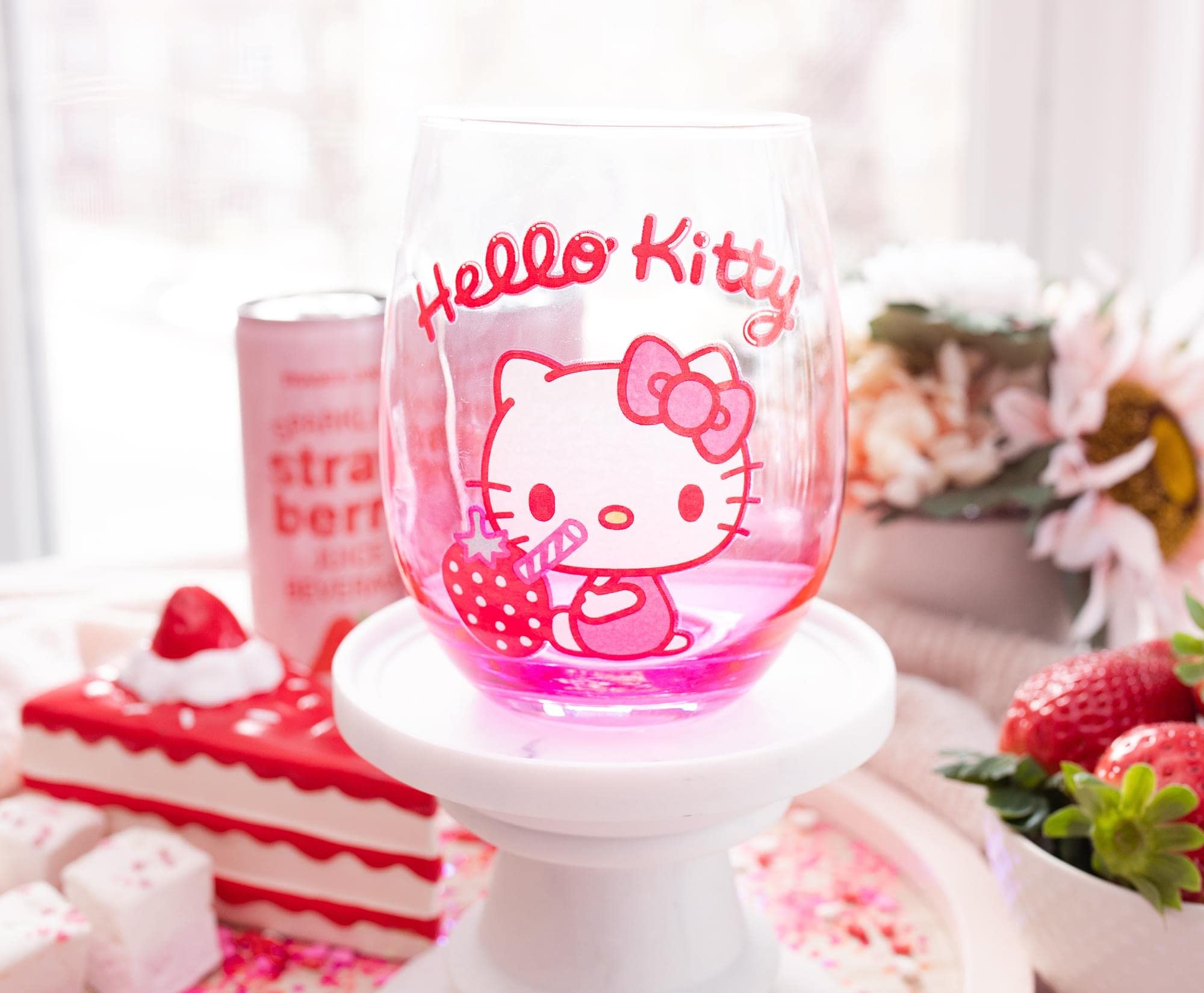 Foto 5 pulgar | Copa De Vino Sin Tallo Toynk Sanrio Hello Kitty - Venta Internacional.