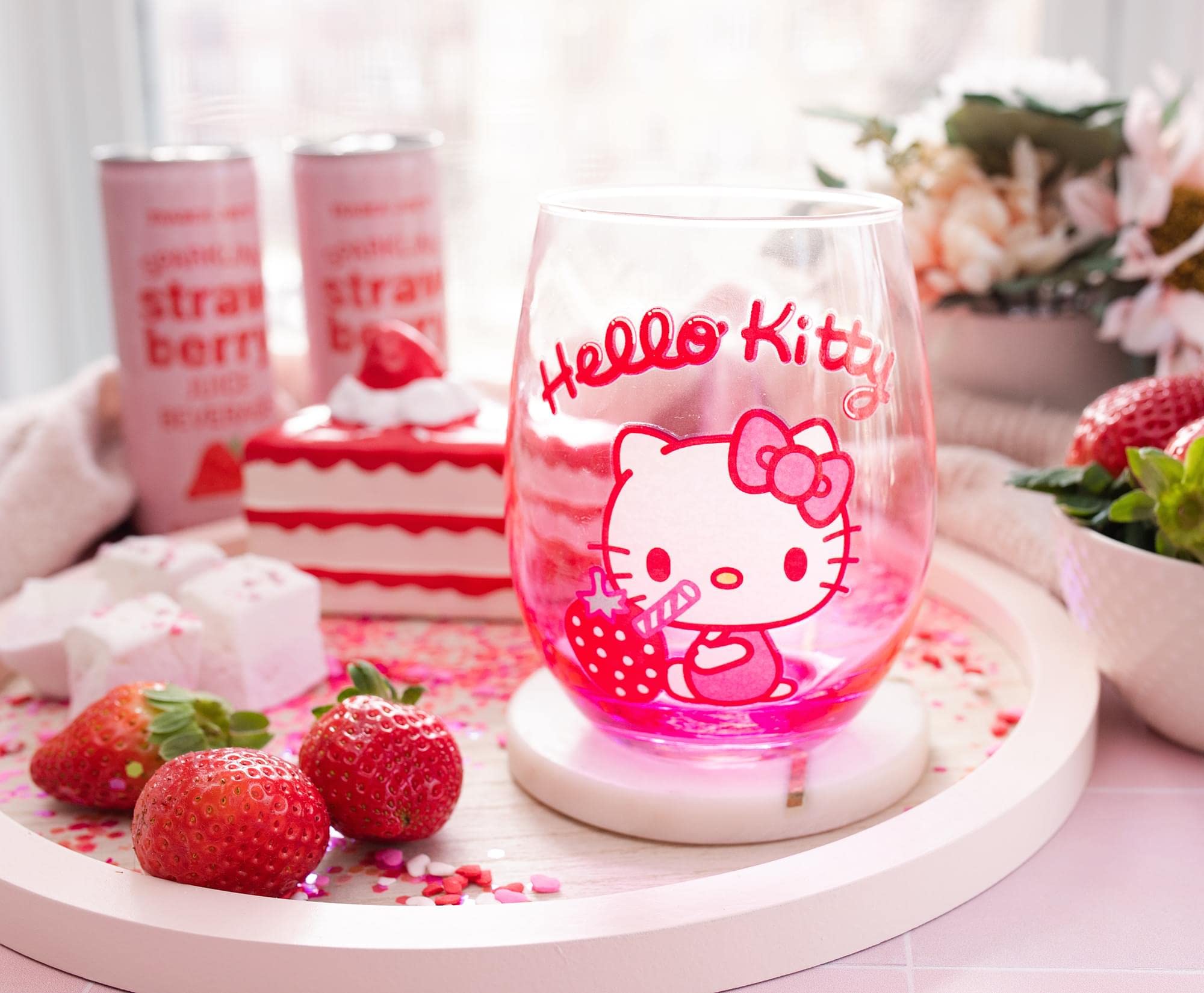 Foto 6 pulgar | Copa De Vino Sin Tallo Toynk Sanrio Hello Kitty - Venta Internacional.