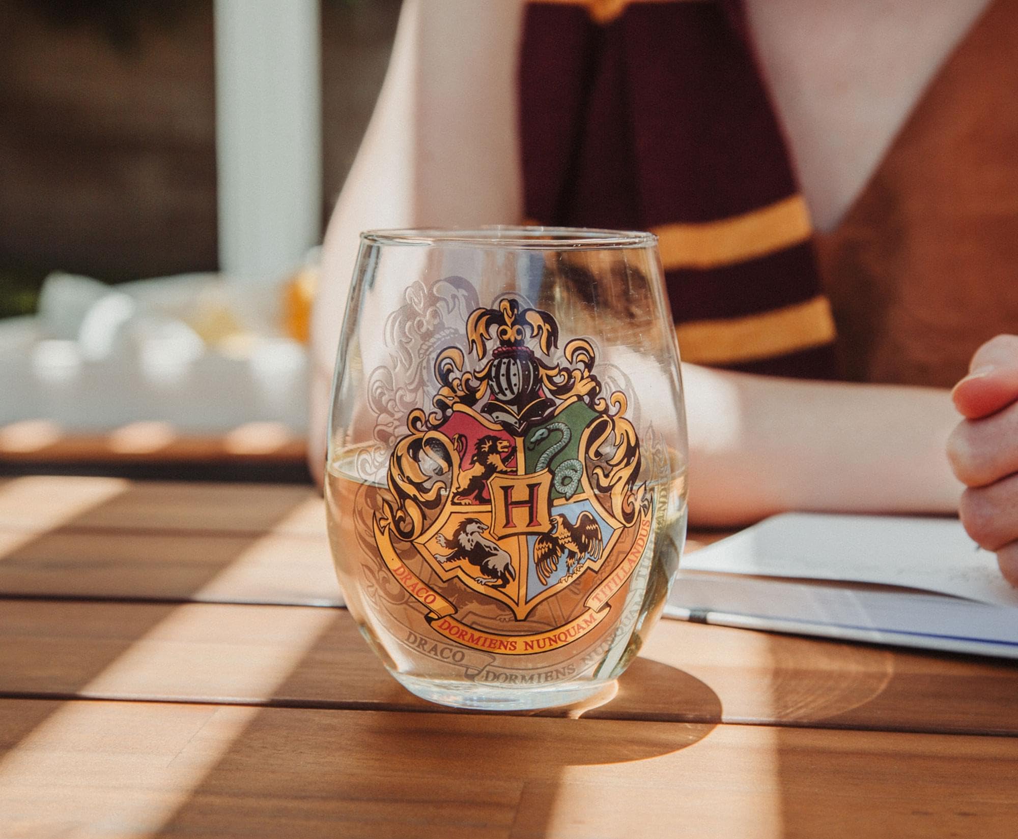 Foto 6 pulgar | Vaso Sin Tallo Plateado Buffalo Harry Potter Hogwarts, 600 Ml - Venta Internacional.